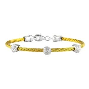 Tappers Cable Circle Station Bracelet